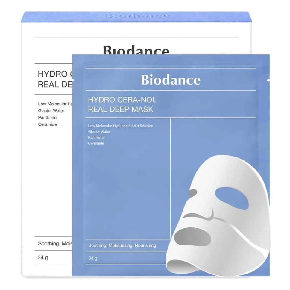 Biodance Hydro Cera-Nol Real Deep Mask maska z ceramidami 4 szt.