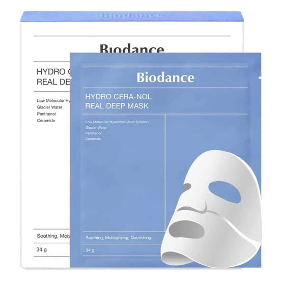 Biodance Hydro Cera-Nol Real Deep Mask maska z ceramidami 4 szt.