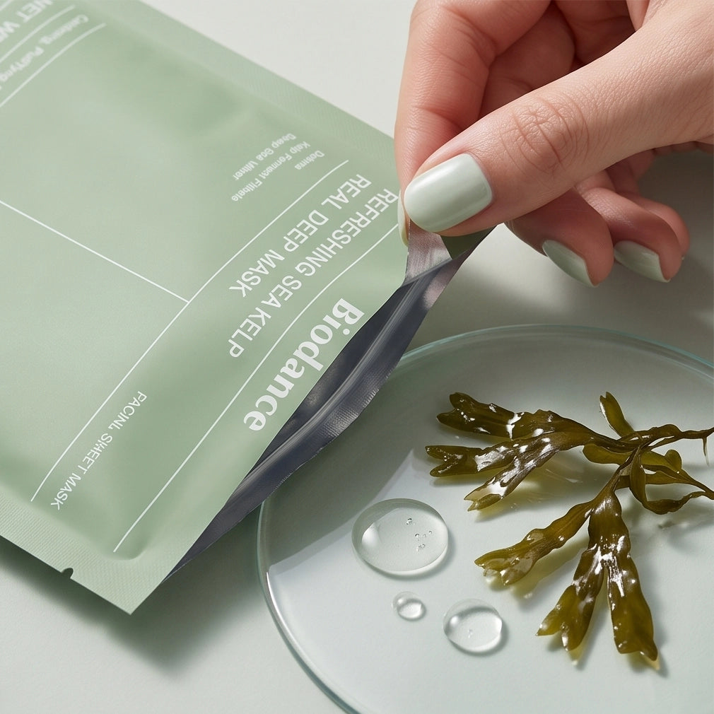 Biodance Refreshing Sea Kelp Real Deep Mask maska hydrożelowa 4 szt.