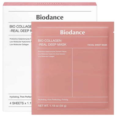 Biodance Bio-Collagen Real Deep Mask kultowa maska kolagenowa 4 szt.