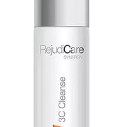 Skincare bottle labeled 'Rejudicare 3C Cleanse' on a white background