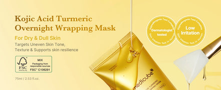 Medicube Kojic Acid Turmeric Night Wrapping Mask maska na noc 75 ml
