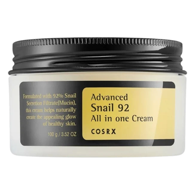 COSRX Advanced Snail 92 All In One Cream krem ze śluzem ślimaka 100 g