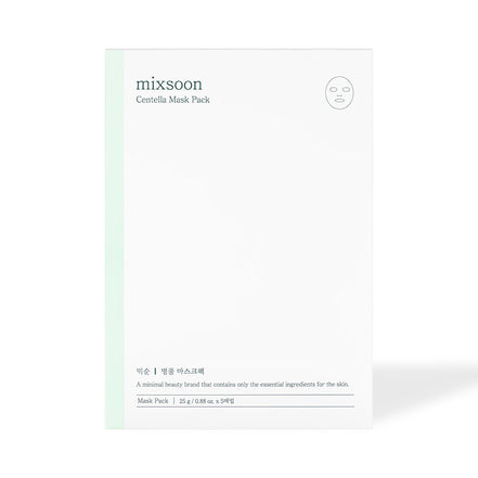 mixsoon Centella Mask Pack packaging on a white background