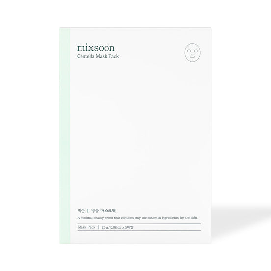 mixsoon Centella Mask Pack packaging on a white background