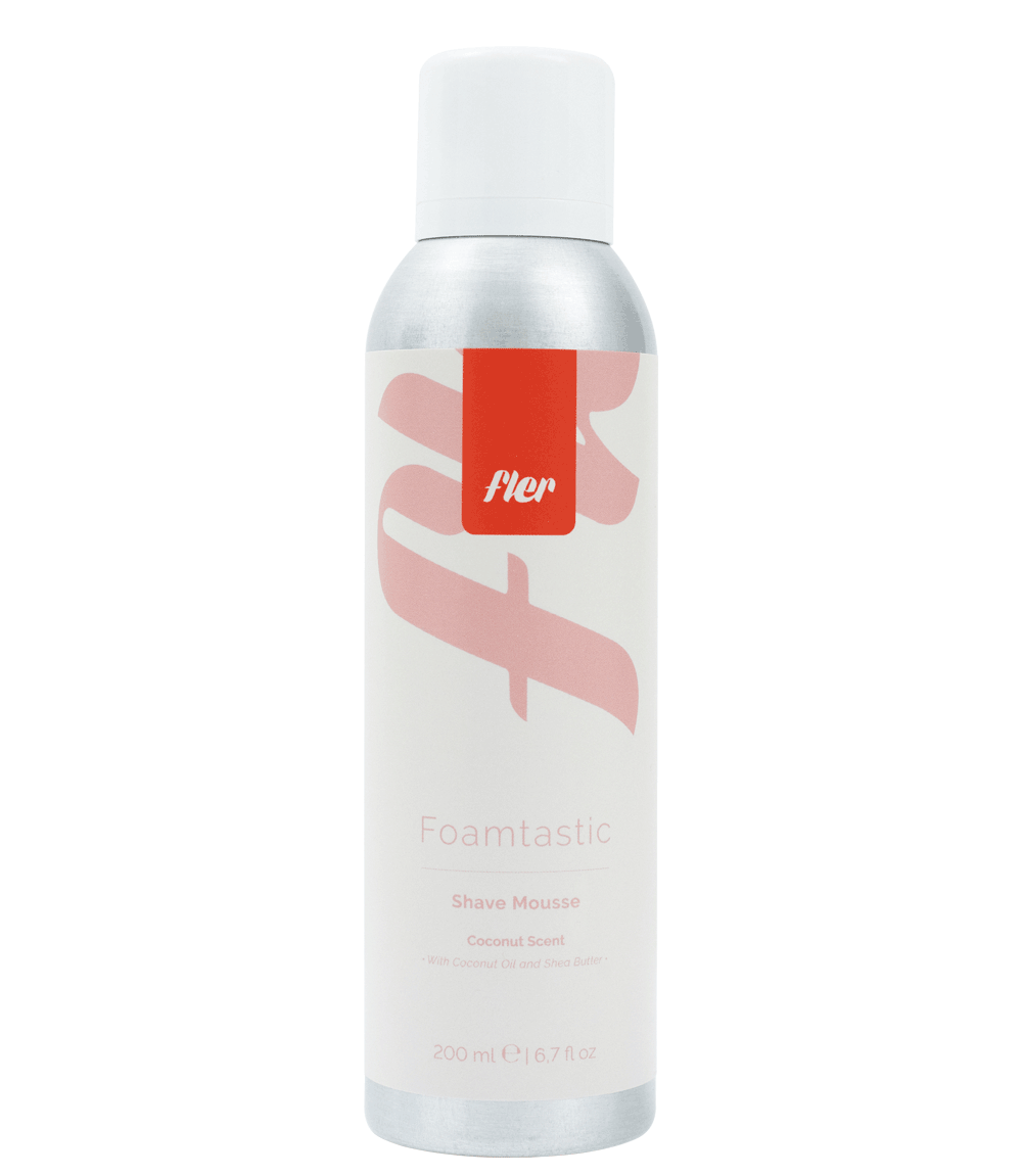 Fler Foamtastic Shave Mousse Coconut Scent, 200 ml