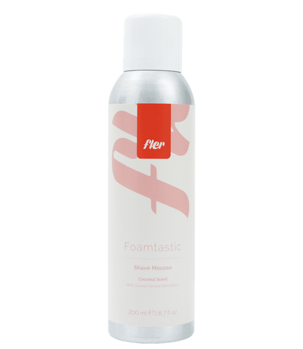 Fler Foamtastic Shave Mousse Coconut Scent, 200 ml