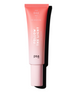 Pink skincare product with 'Follow the Light' text on a white background