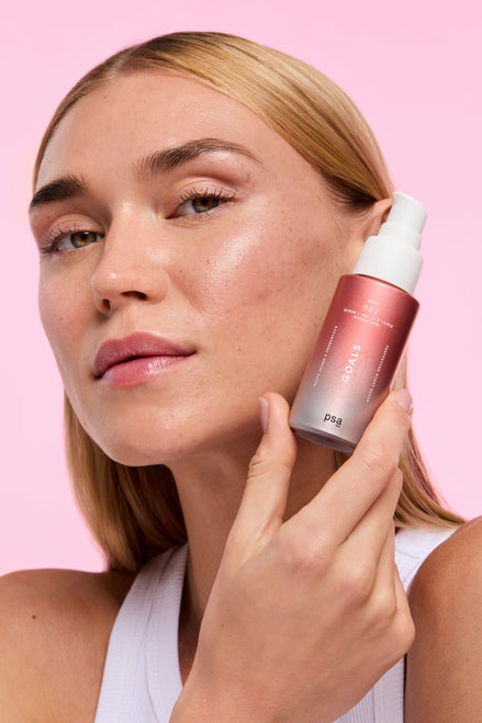 PSA Goals Multi Acids & Probiotics Perfecting Night Serum, 30 ml – skincare product photo