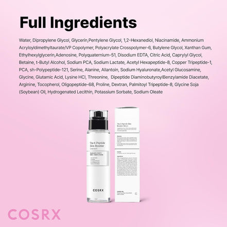 COSRX The 6 Peptide Skin Booster Serum serum z peptydami 30 ml