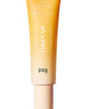 Orange skincare tube labeled 'psa' on a white background