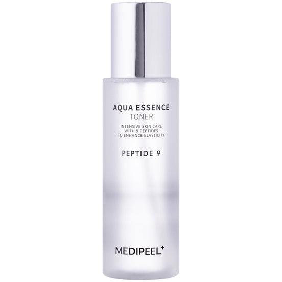 Medipeel Aqua Essence toner bottle on a white background