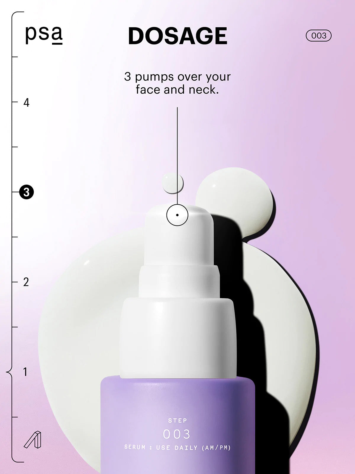 PSA Visible Improvement Peptides & Niacinamide Serum, 30 ml
