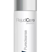 Skincare bottle labeled 'Rejudicare Purecleanse' on a white background